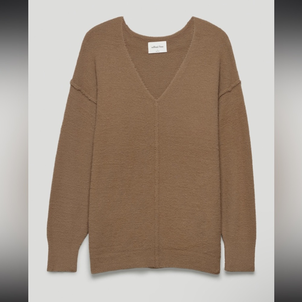 Wilfred Free Hush knit sweater -black